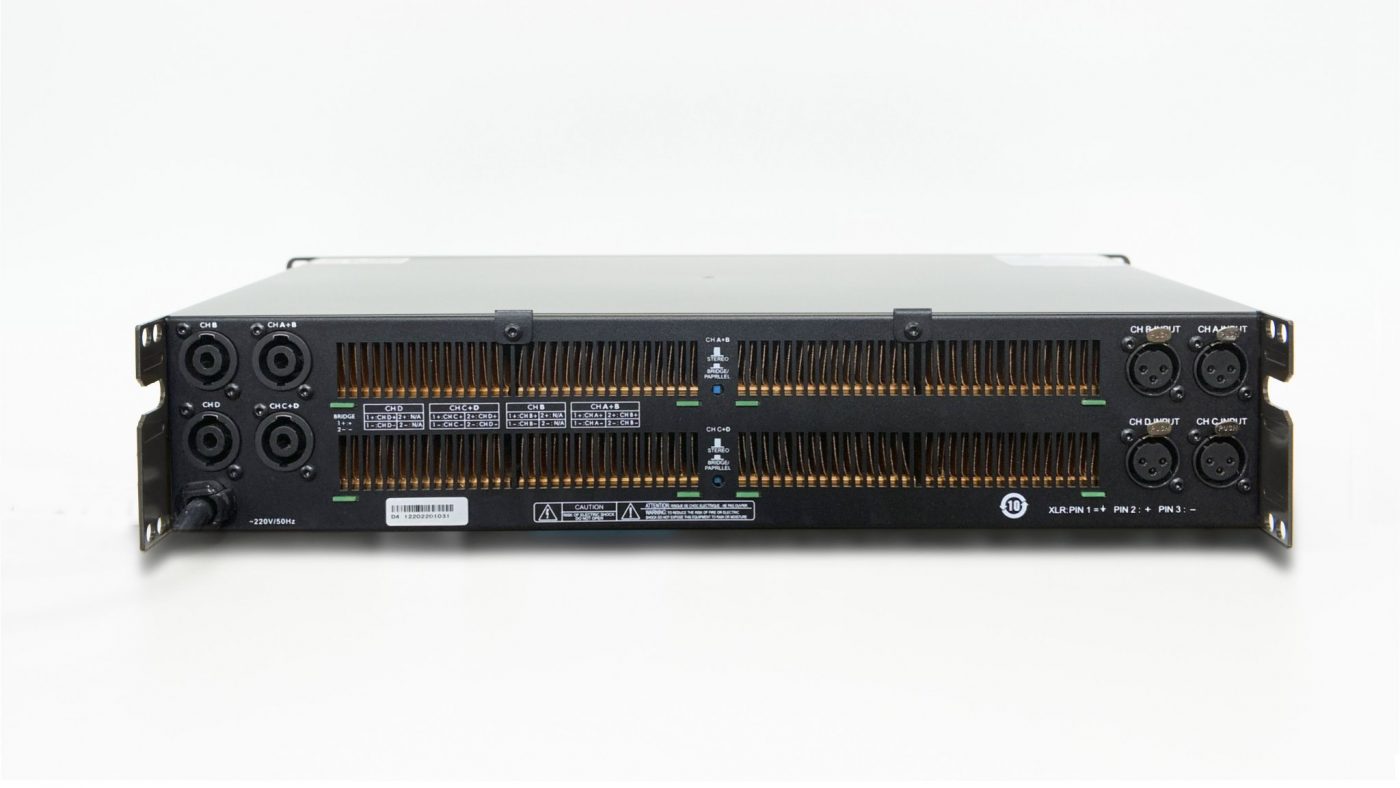 Đẩy 4 kênh DBacoustic D4.12 Chính Hãng