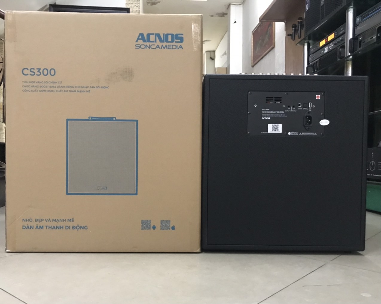 Loa Di Động ACNOS CS300 Chính Hãng