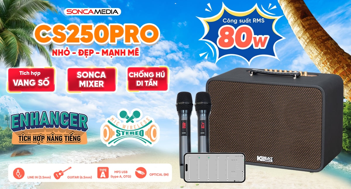 Loa Di Động ACNOS(KBEABOX) CS250Pro