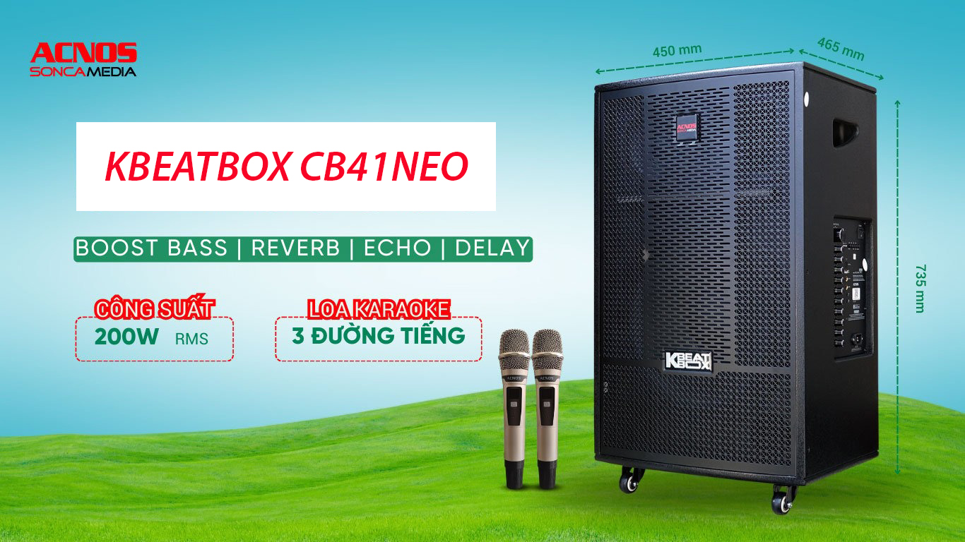 Loa kéo ACNOS CB41NEO