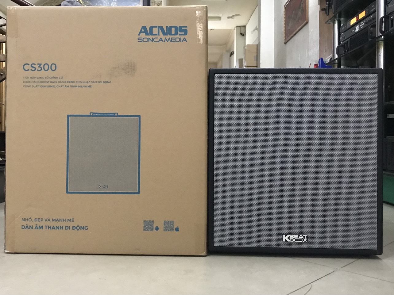 Loa Di Động ACNOS CS300 Chính Hãng