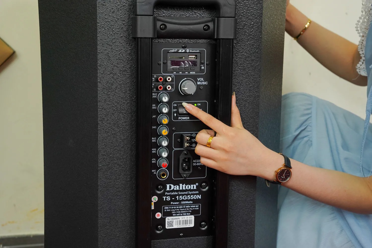 Loa Di Động DALTON TS15G550N