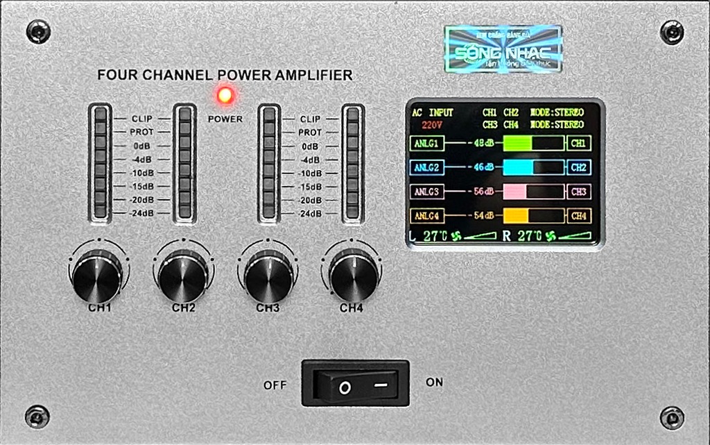 Cục Đẩy Công Suất GUINNESS PX6080