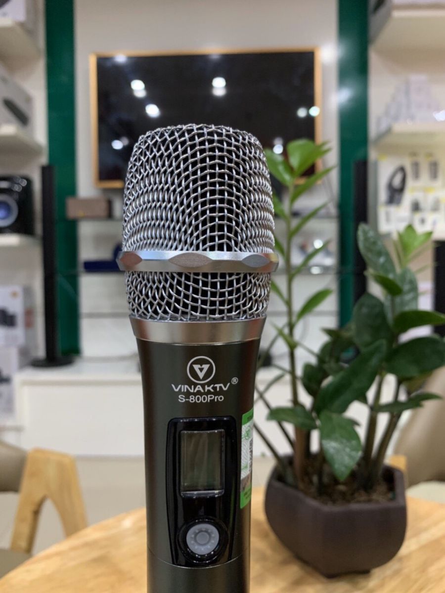 Micro không dây VinaKTV S800 Pro