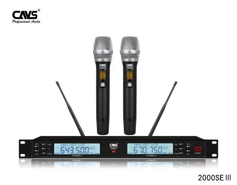 MICRO KHÔNG DÂY CAVS 2000SE III Chính Hãng