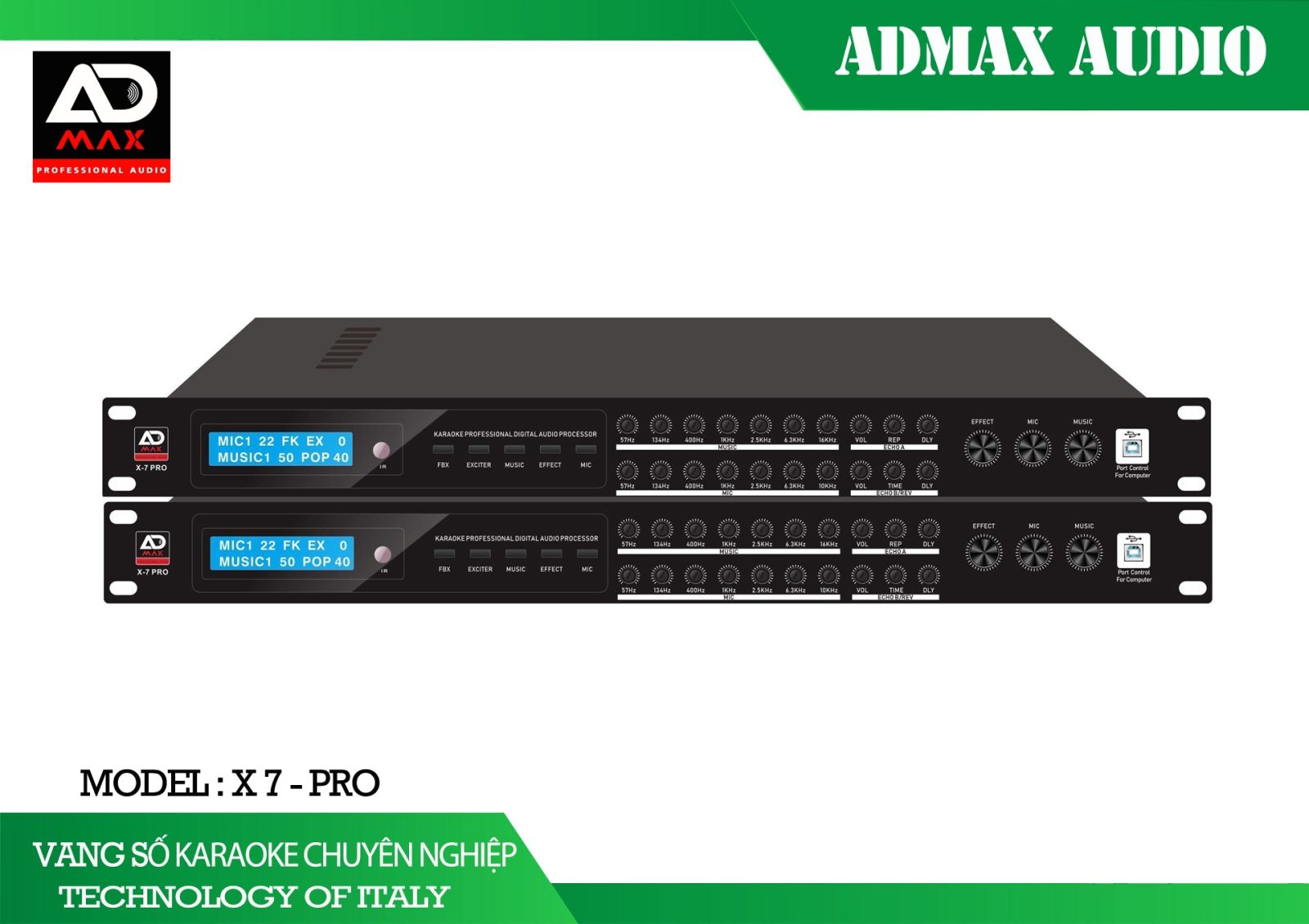 Vang Số ADMAX X-7Pro