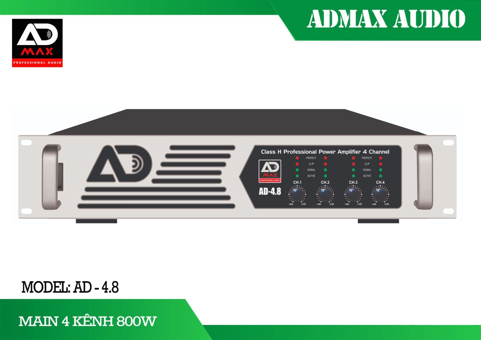 Cục Đẩy Công Suất ADMAX AD-4.8