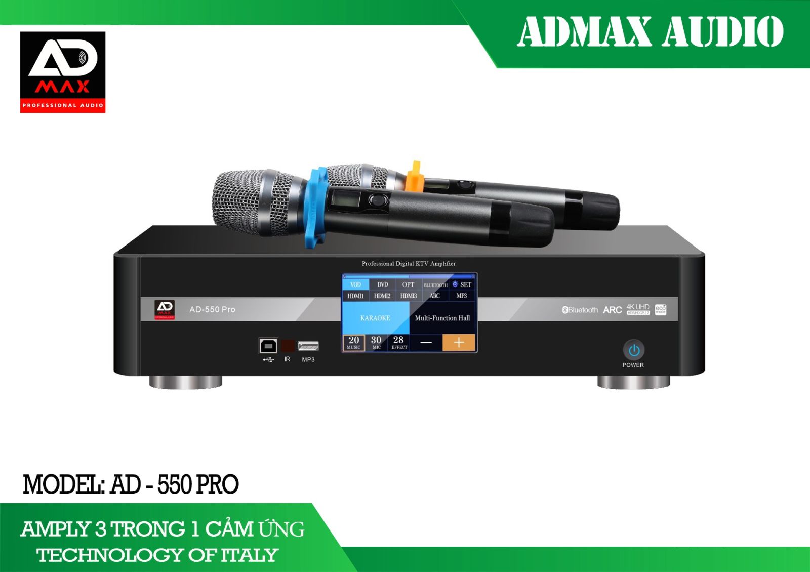 Amply ADMAX 3in1 AD-550Pro