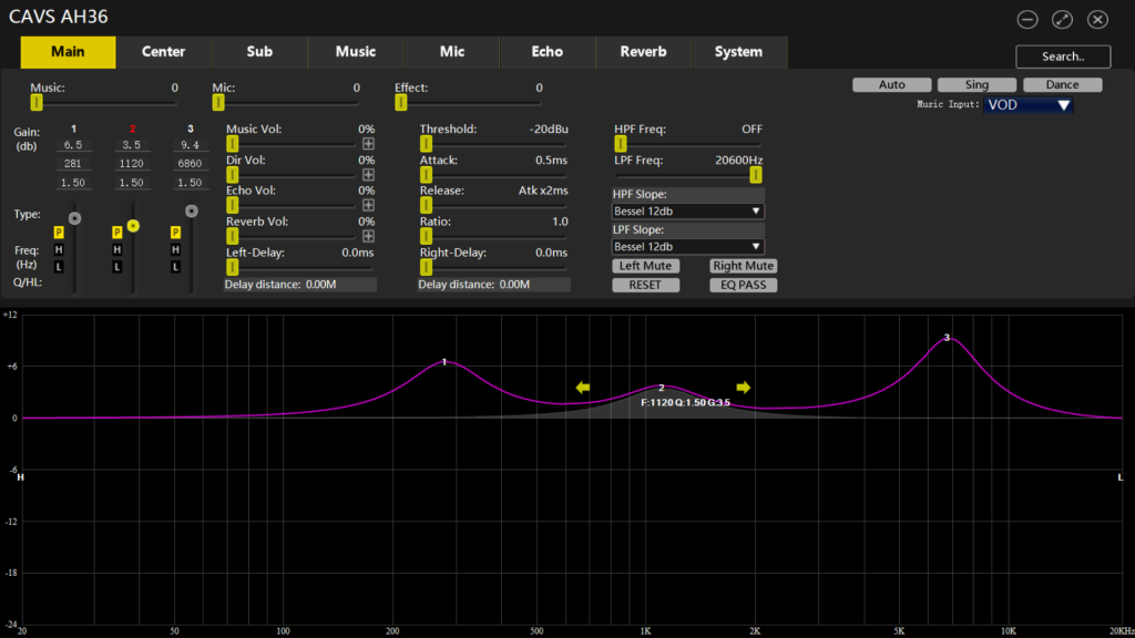 Amply CAVS 3in1 AH36