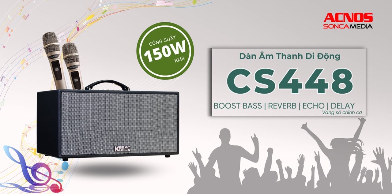 Loa Di Động ACNOS CS448