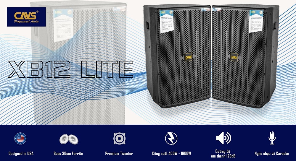 LOA FULL CAVS XB12 LITE Chính Hãng I TuyênAudio