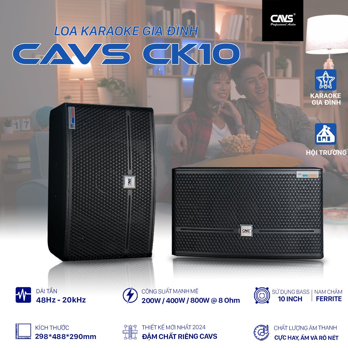 Loa CAVS CK10