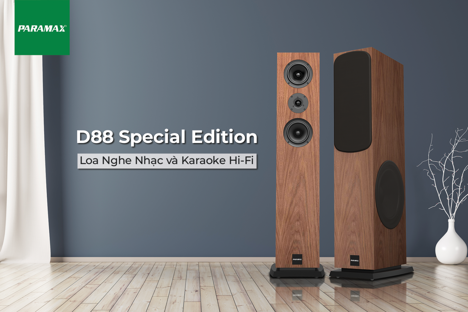 Loa PARAMAX D88 Special Edition