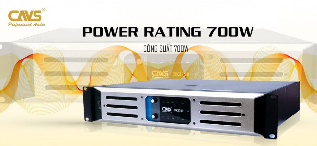 CỤC ĐẨY CÔNG SUẤT CAVS DK2700