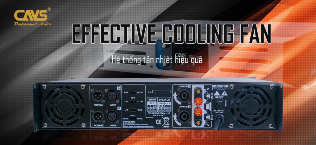 CỤC ĐẨY CÔNG SUẤT CAVS DK2700