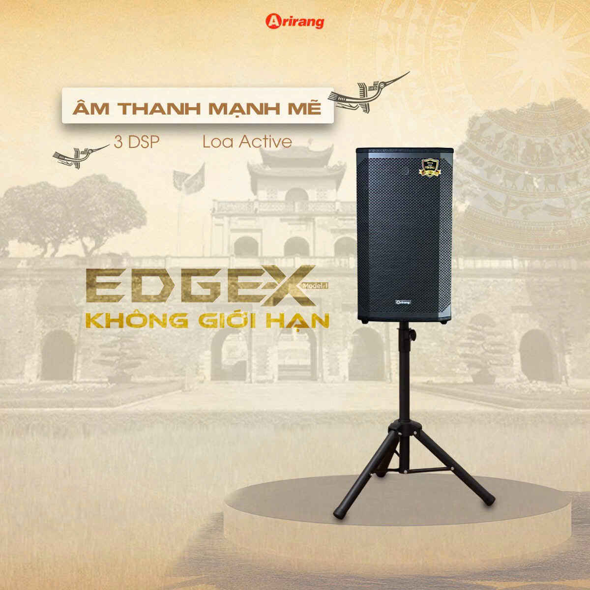 Loa Di Động ARIRANG EDGE-X Model 1