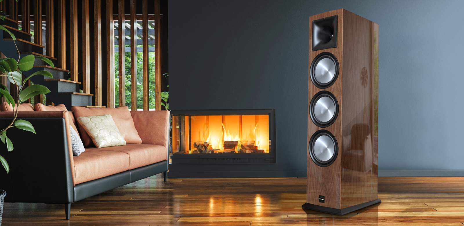 Loa PARAMAX EURO 803 Special Edition Canaletto Walnut