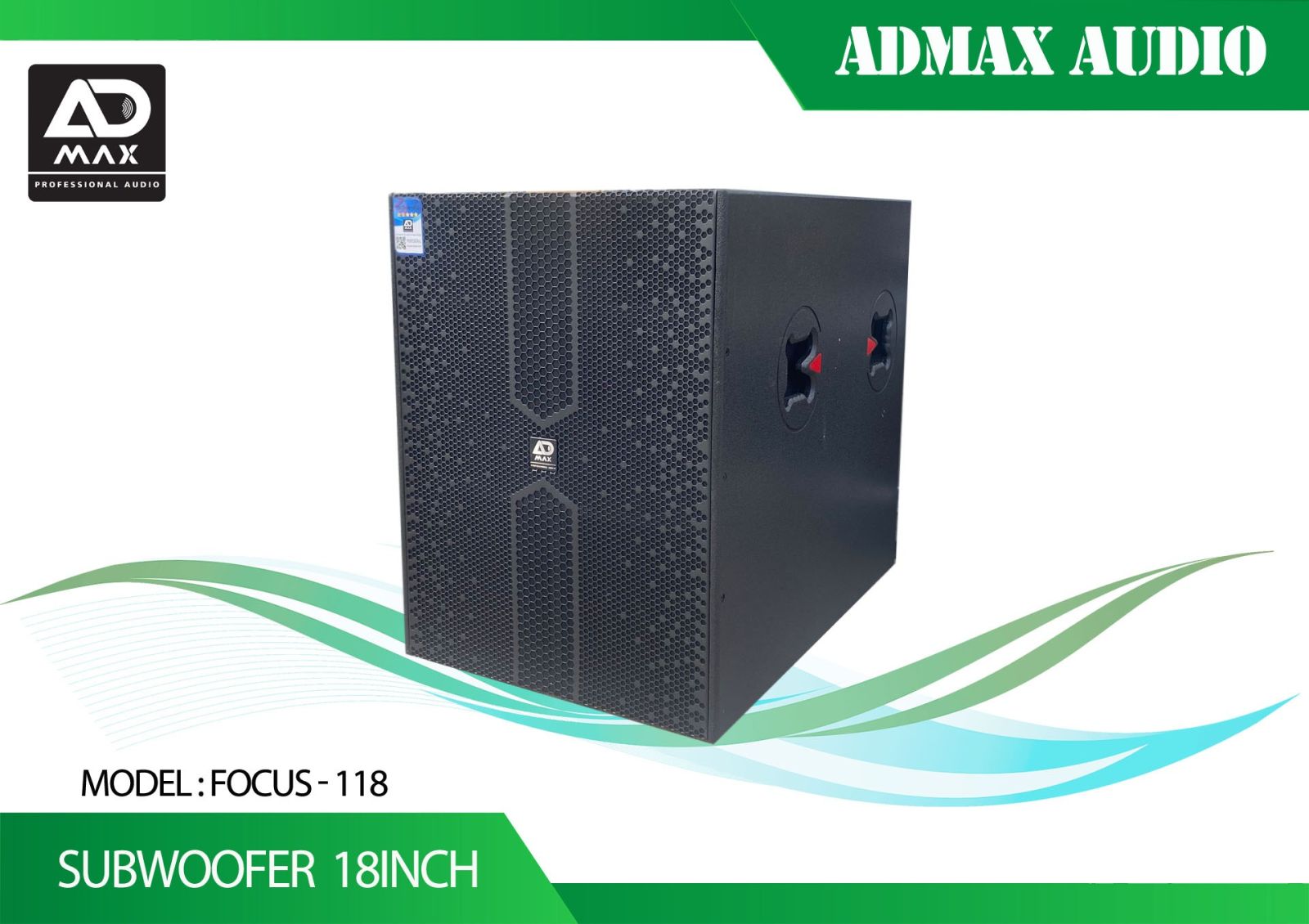 Loa Sub ADMAX FOCUS 118