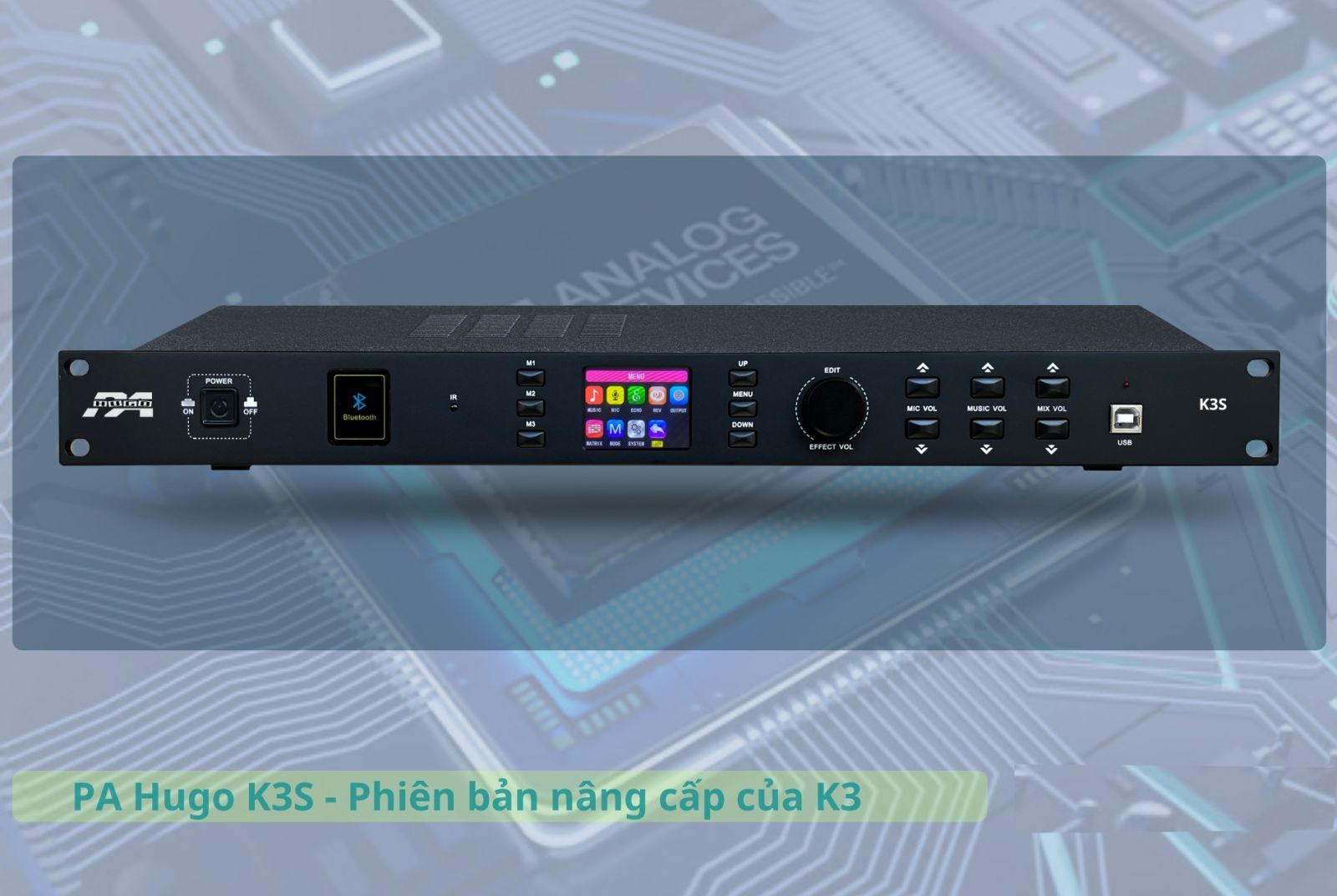 Vang số PA(HUGO) K3S