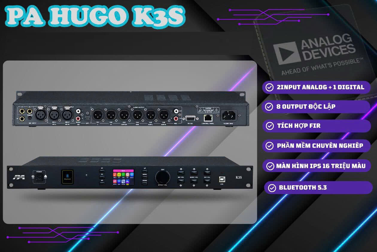 Vang số PA(HUGO) K3S