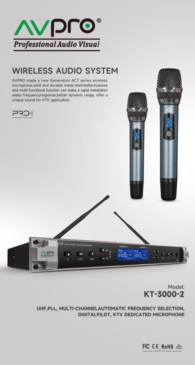 Micro Không Dây AVPRO KT-U3000