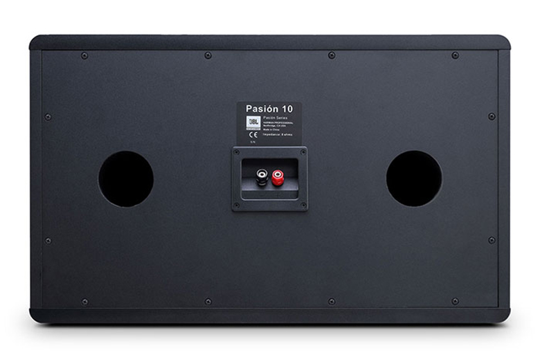 Loa JBL Pasion 10 có cổng thoát hơi phía sau