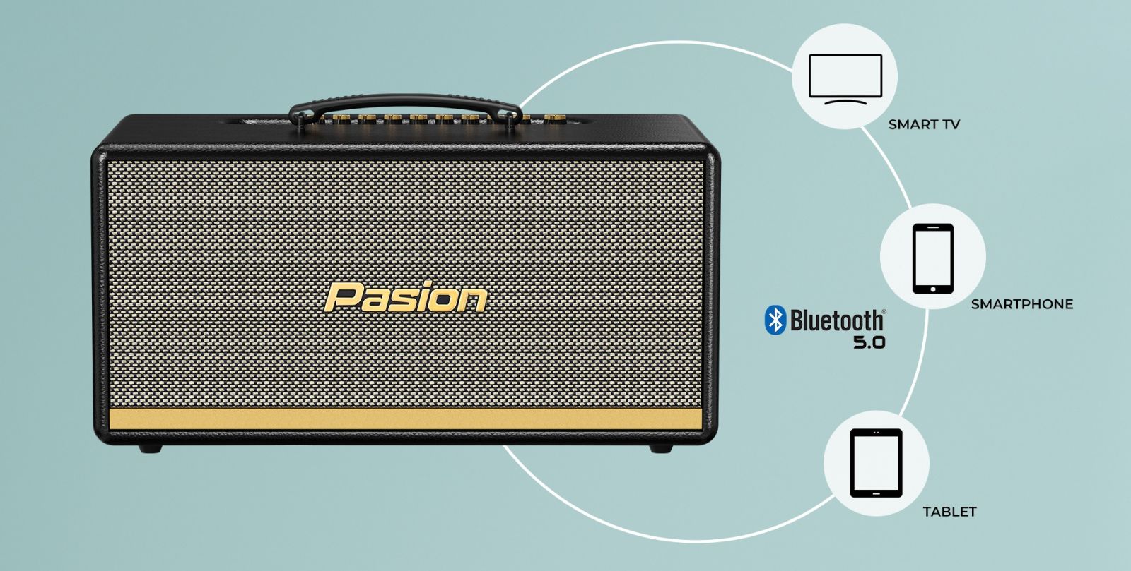 Loa Karaoke Di Động Xách Tay PASION 2