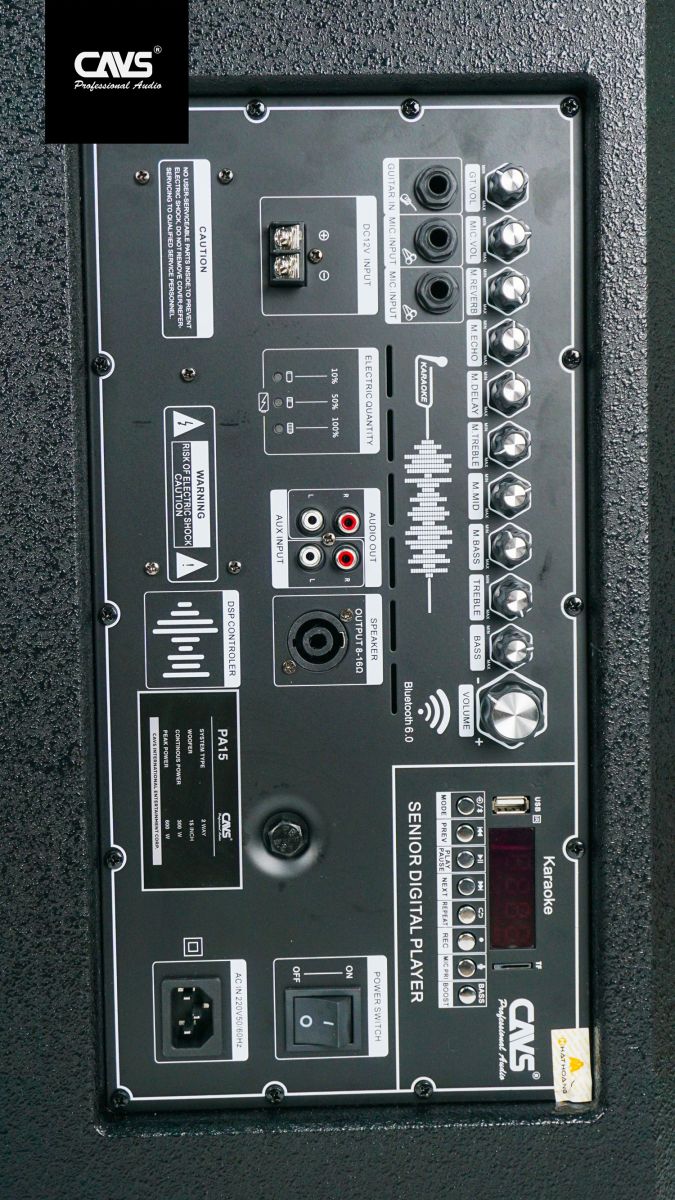 Loa kéo CAVS PA15 Bass 40