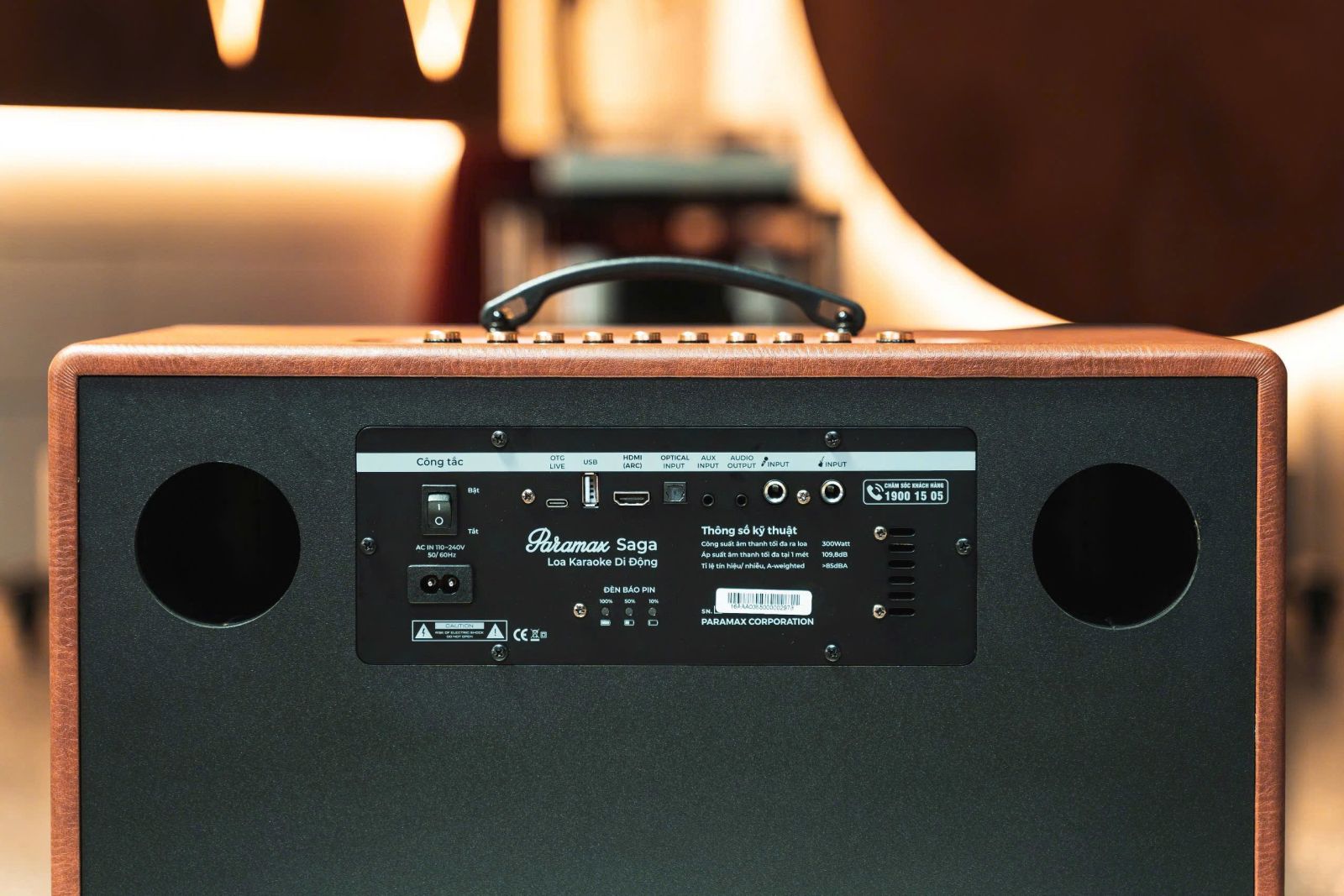 Loa Karaoke Di Động  PARAMAX SAGA