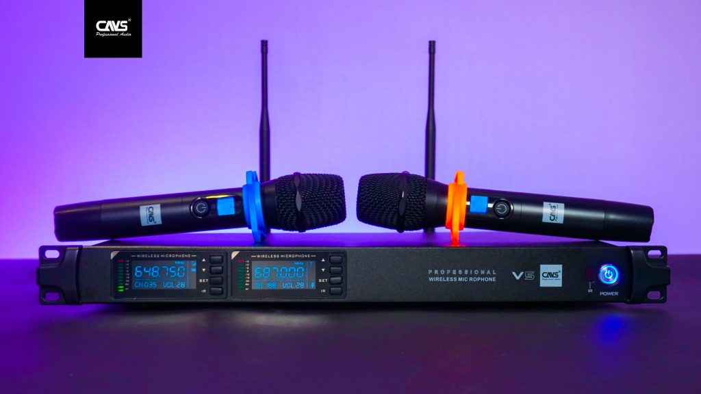 Micro không dây CAVS V5 2023