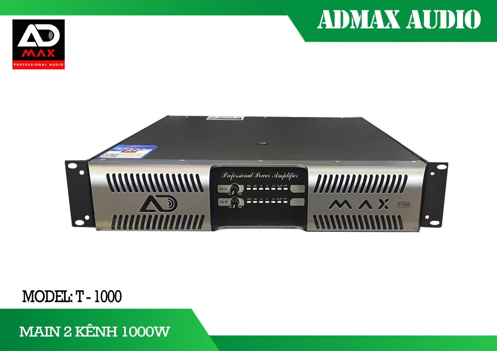 Cục Đẩy Công Suất ADMAX T-1000