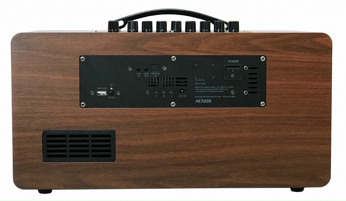 Dàn Âm Thanh Di Động ACNOS CS390 Chính Hãng