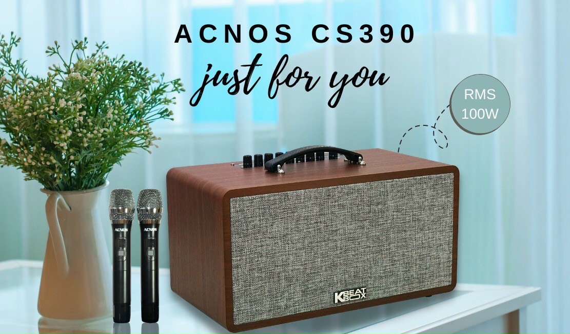 Dàn Âm Thanh Di Động ACNOS CS390 Chính Hãng