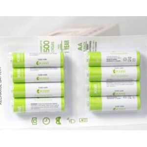 PIN SẠC KIWI 8 VIÊN