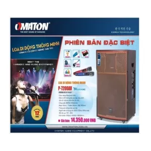 Loa Di Động OMATON P-7200AV