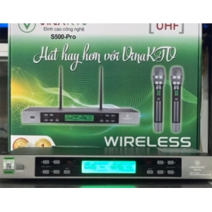 MICRO KHÔNG DÂY VINA KTV S-500 PRO