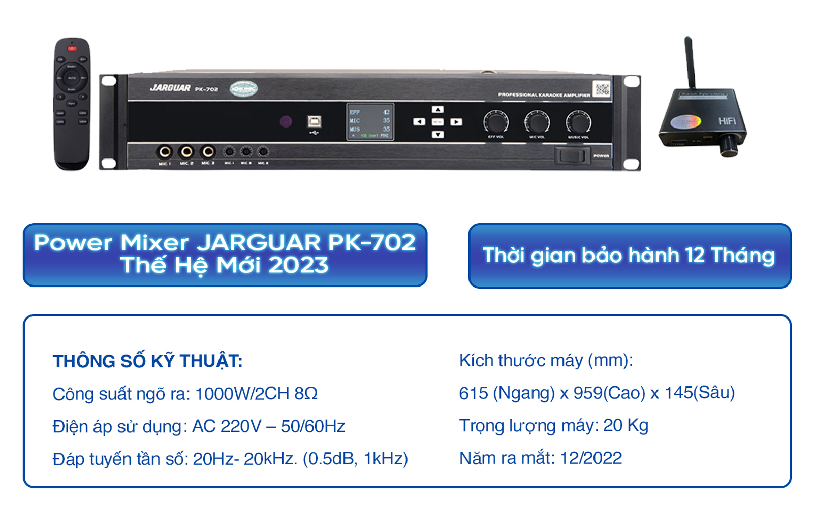 Amply JARGUAR PK-702