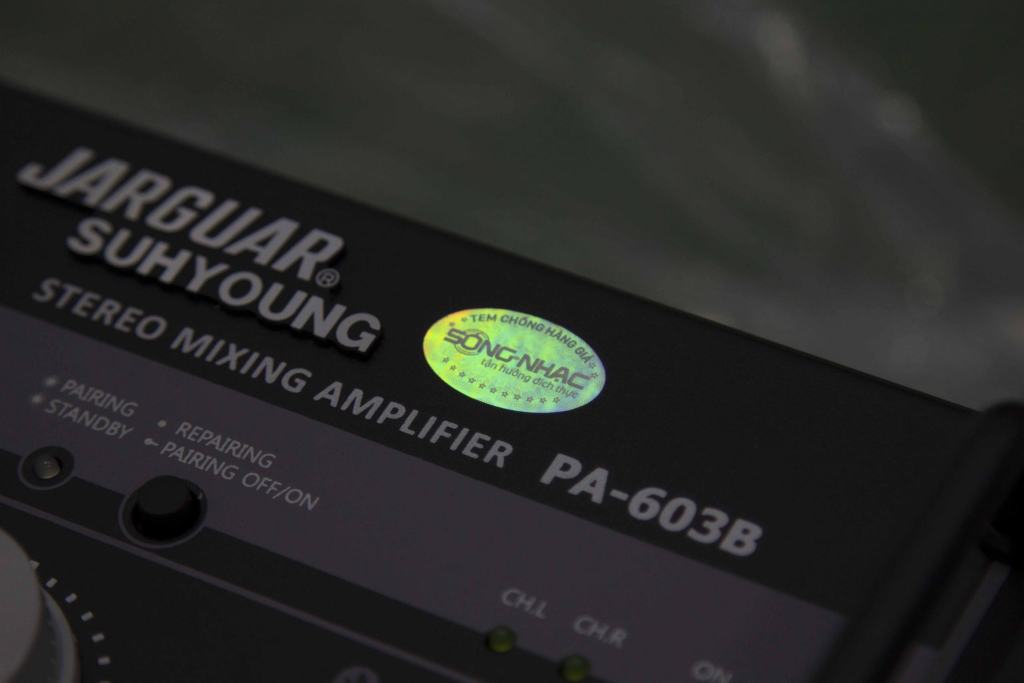 Amply JARGUAR SUHYOUNG PA-603B Chính Hãng