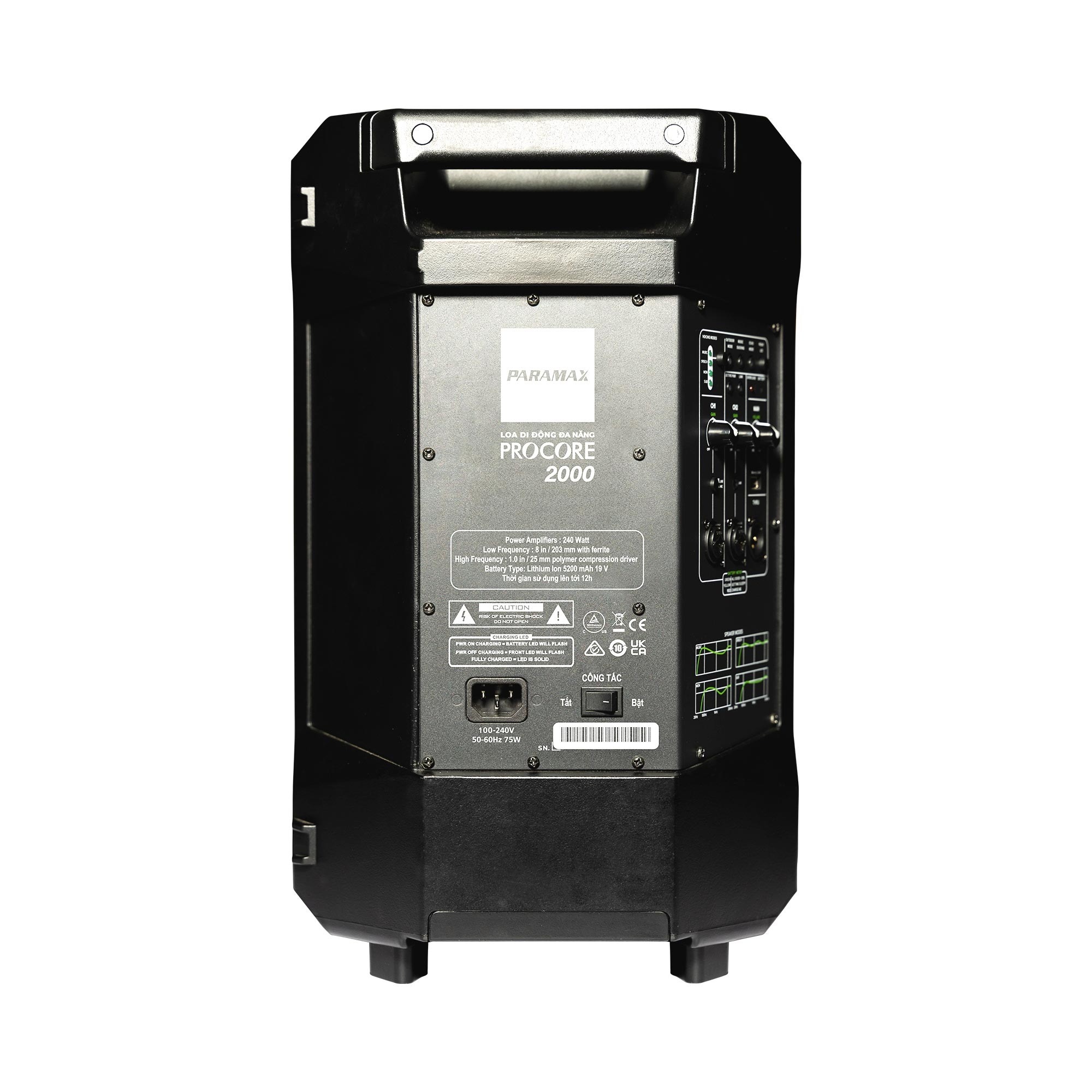 Loa Di Động PARAMAX ProCore 2000