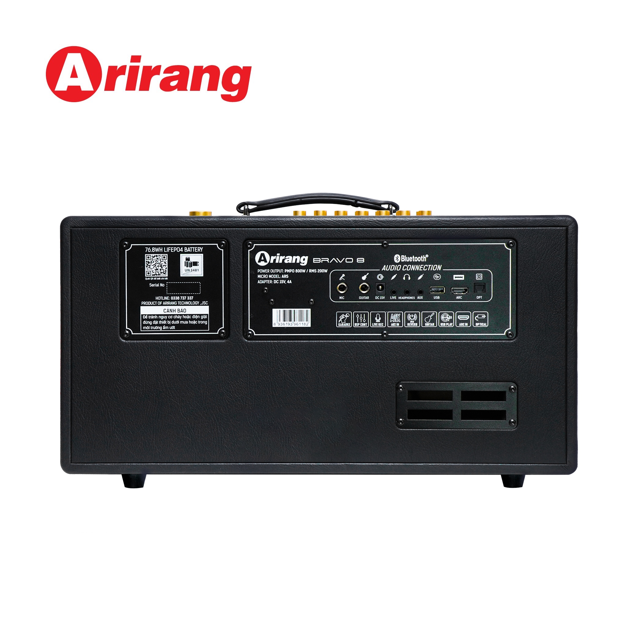 Loa Karaoke Di Động ARIRANG Bravo 8