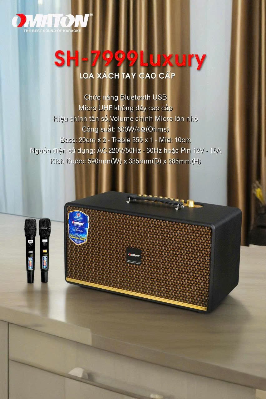 Loa Di Động OMATON SH-7999Luxury