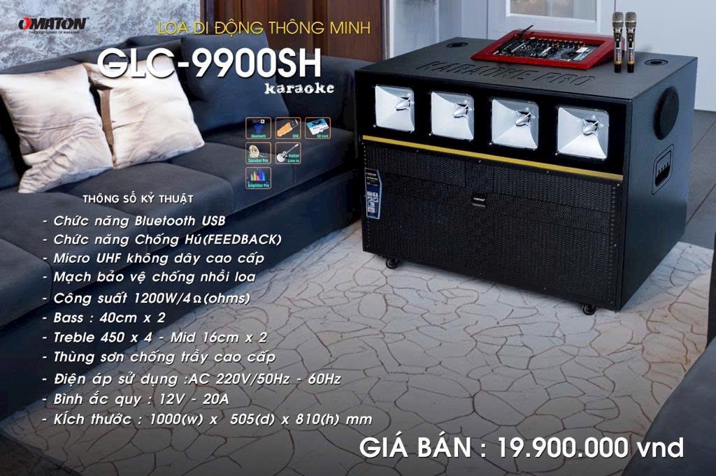 Loa Di Động OMATON GLC-9900SH
