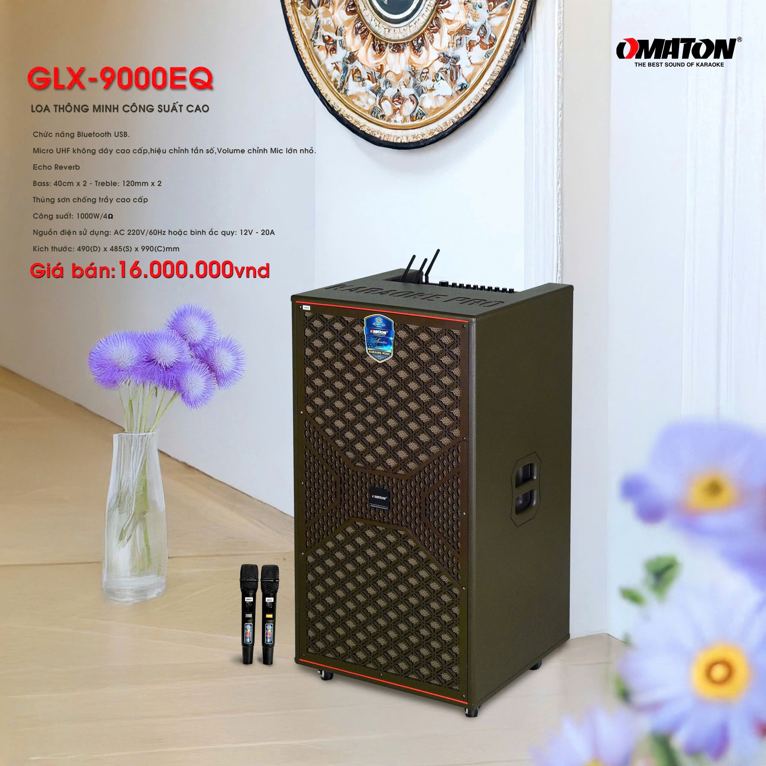 Loa Kéo OMATON GLX-9000EQ