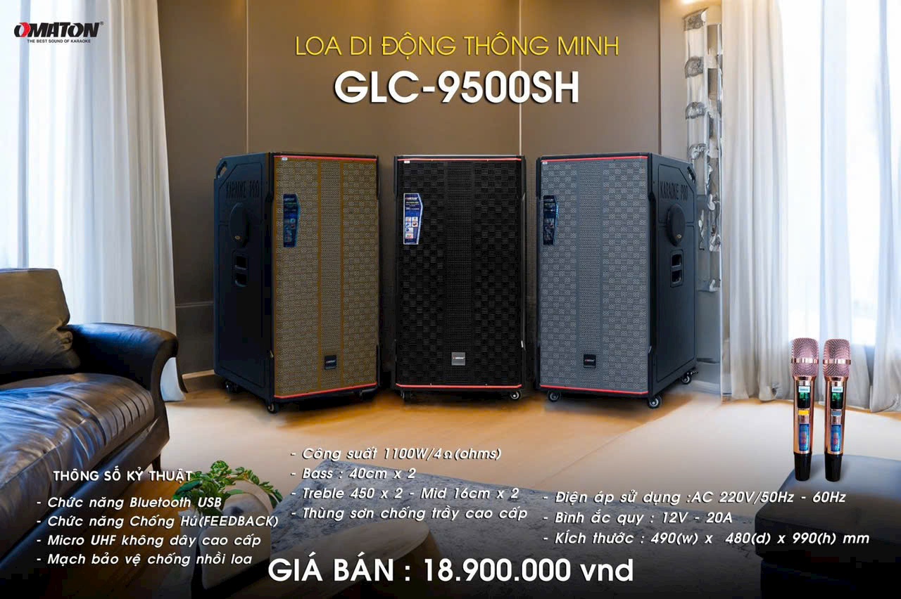 Loa Di Động OMATON GLC-9500SH