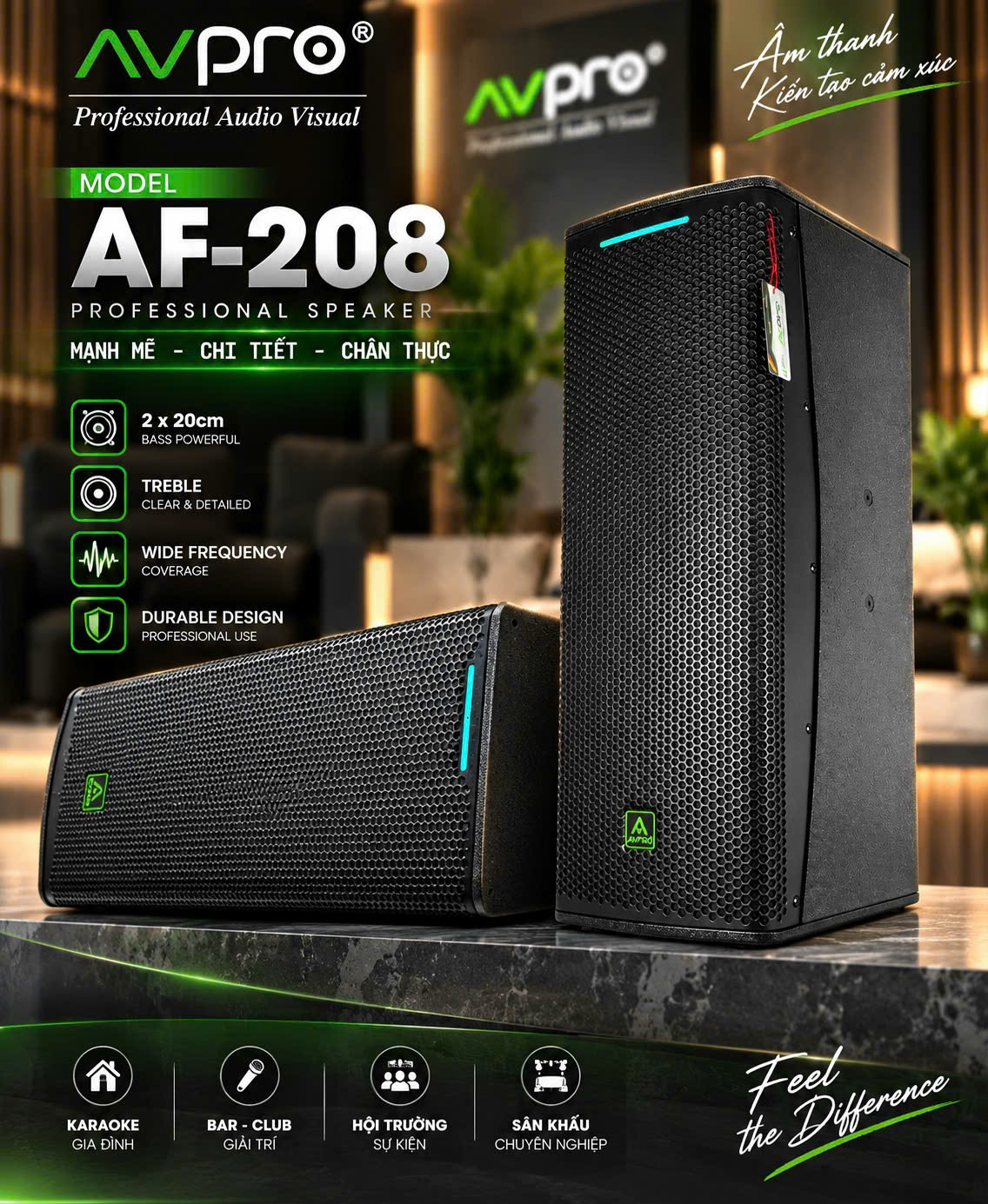Loa Full Colum AVPRO AF208