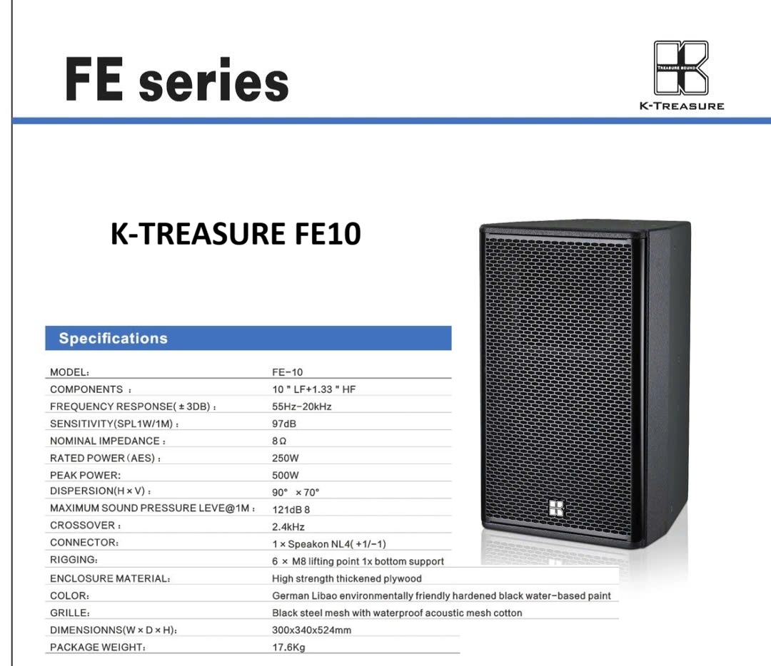 Loa full KTreasure FE10