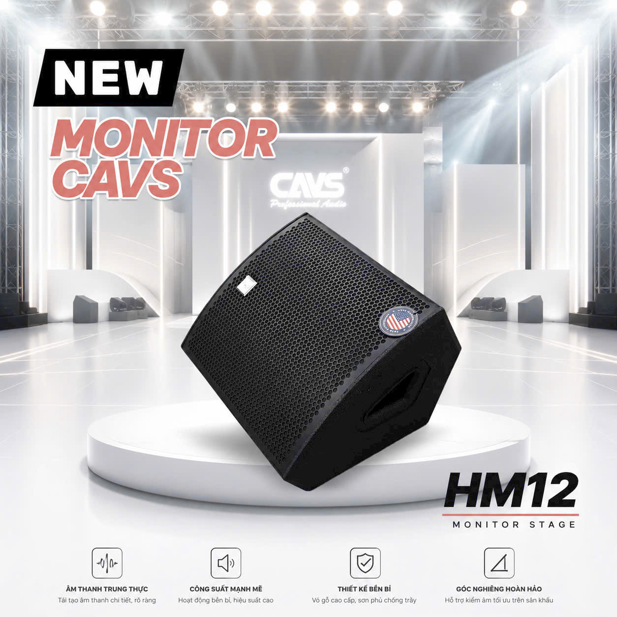 Loa Monitor CAVS HM12