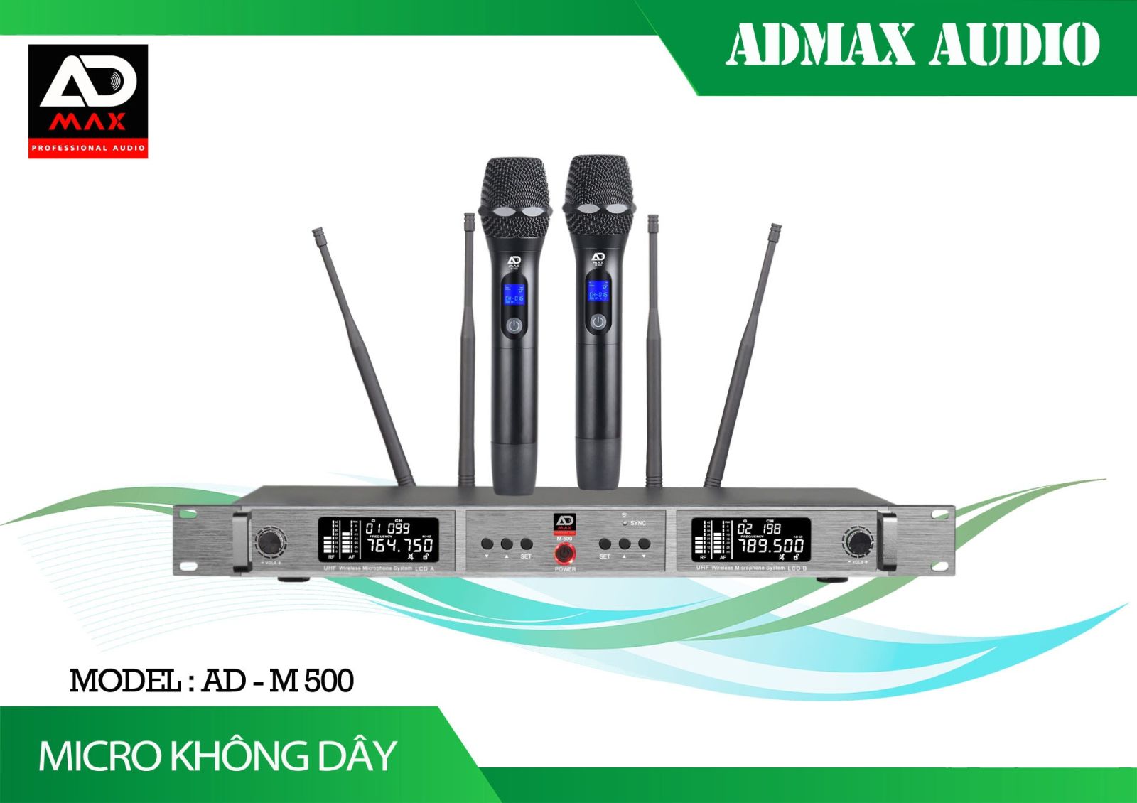 Micro Không Dây ADMAX M-500
