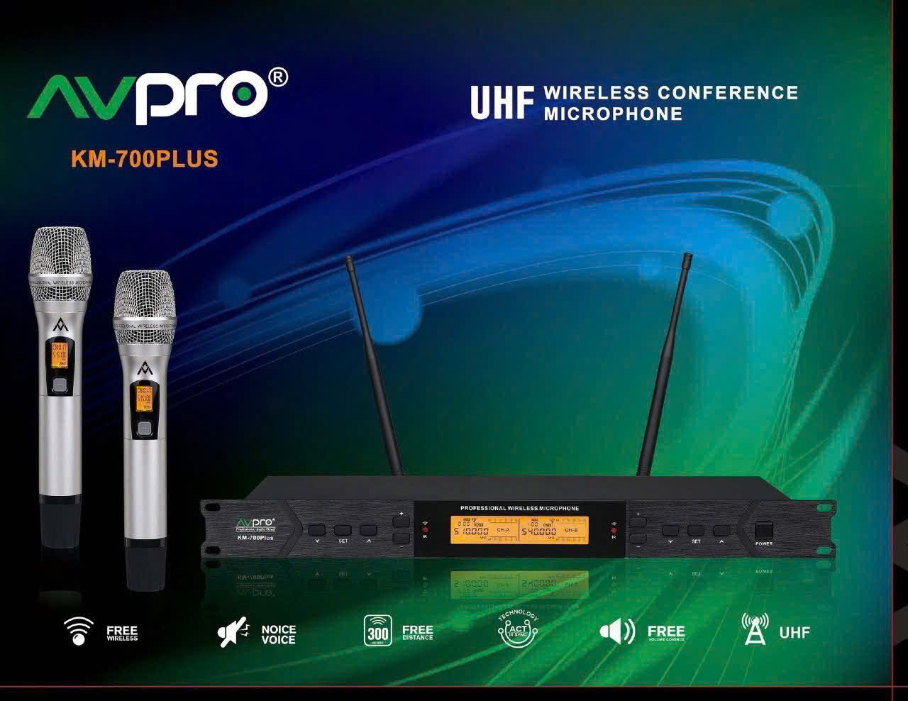 Micro Không Dây AVPRO KM700plus