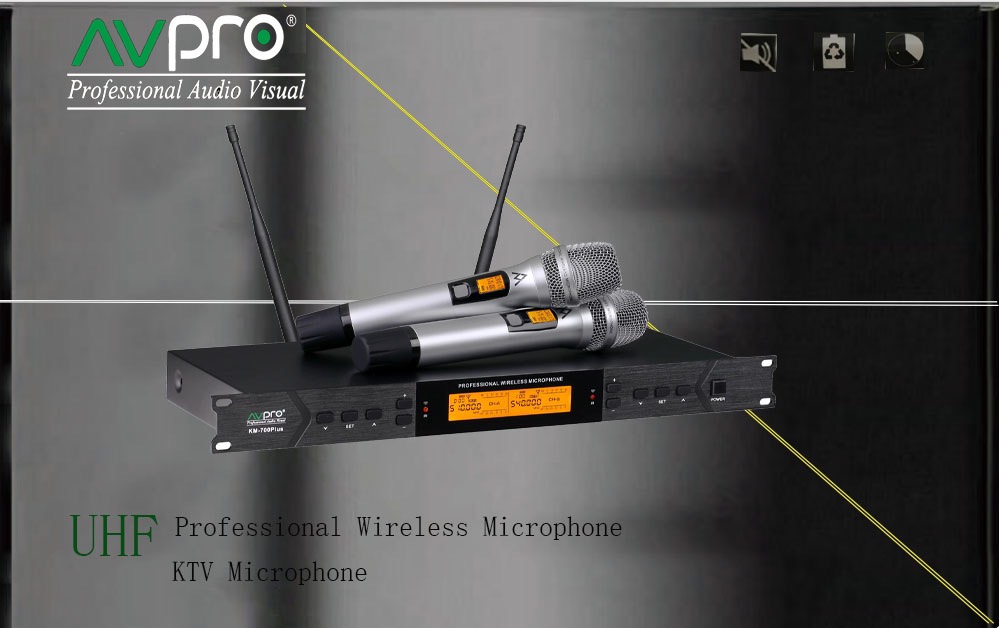 Micro Không Dây AVPRO KM700plus